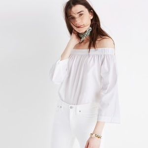 clean off-the-shoulder top